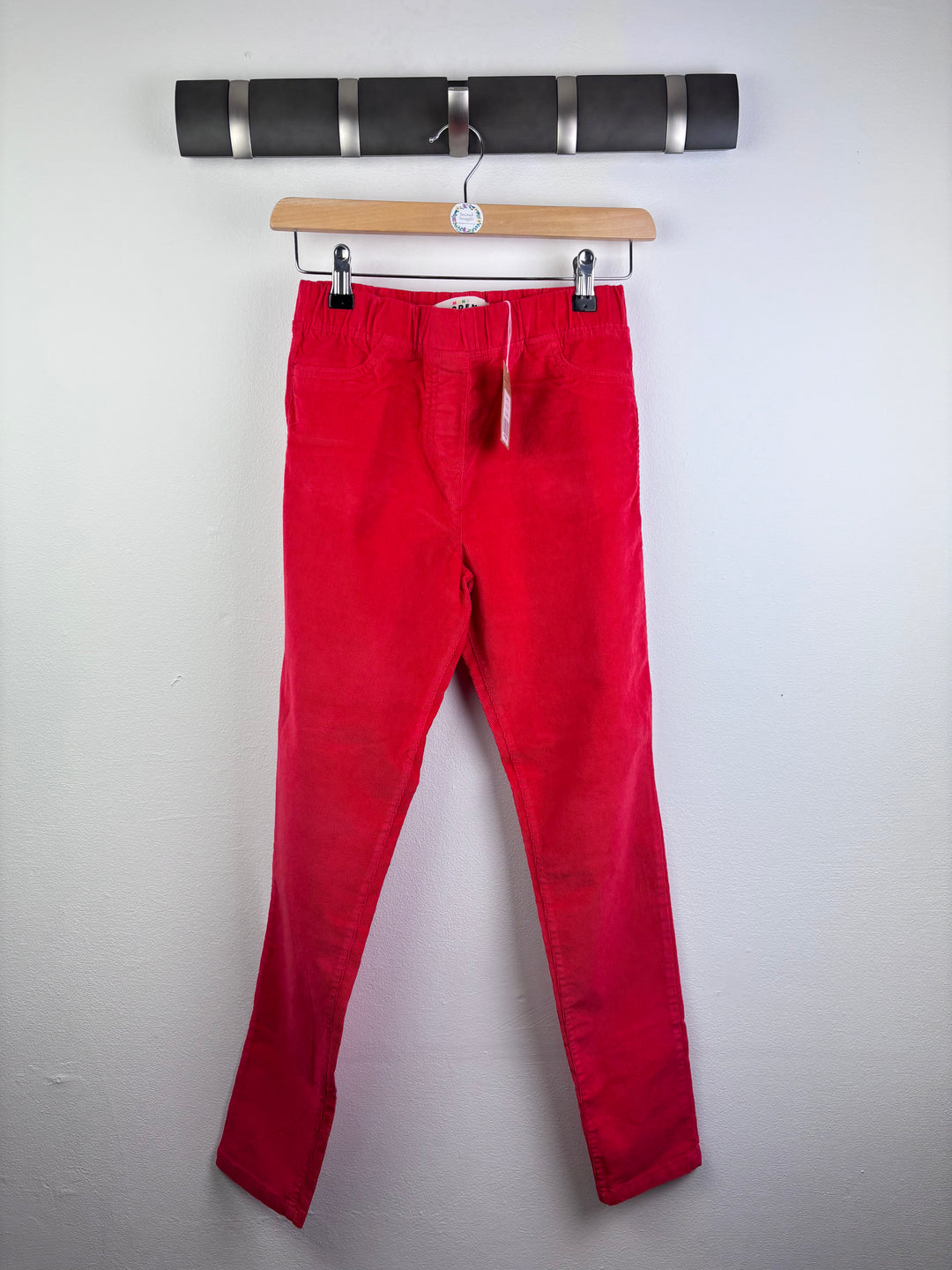 Boden Corduroy Trousers Red 12 Years-Trousers-Second Snuggle Preloved