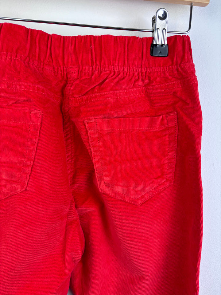 Boden Corduroy Trousers Red 12 Years-Trousers-Second Snuggle Preloved