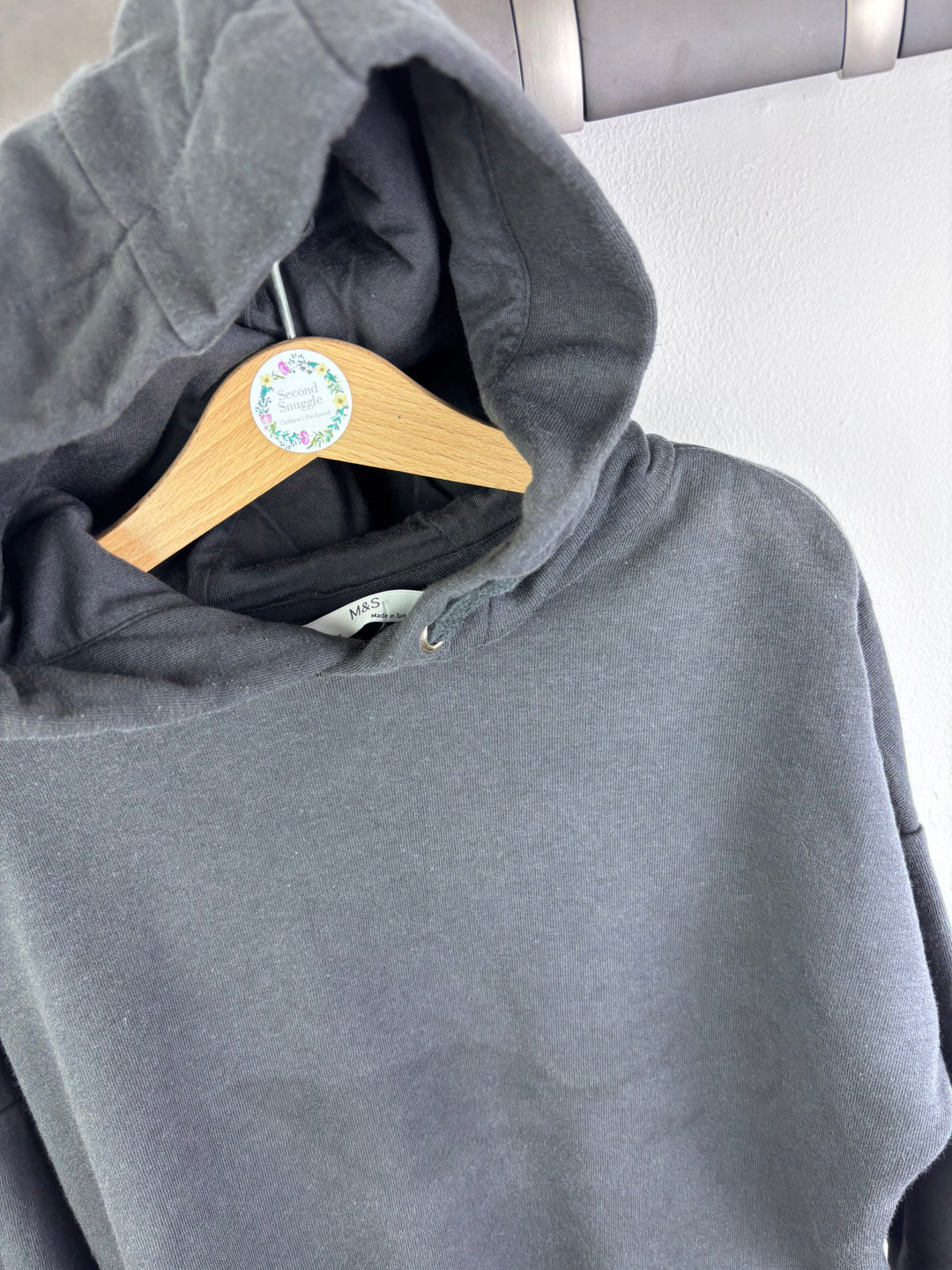 M&S Grey Hoodie 6-7 Years-Hoodies-Second Snuggle Preloved