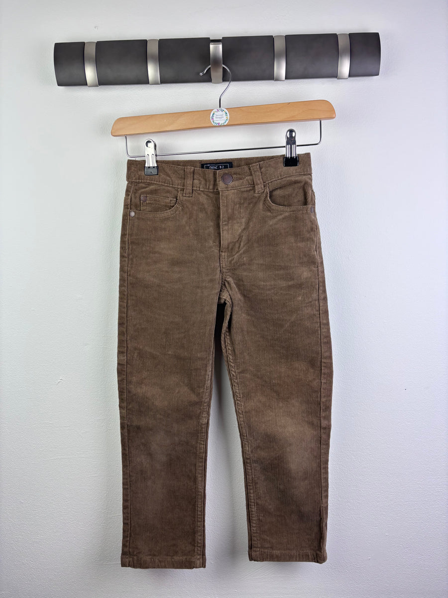 Next Brown Cord Trousers 6 Years-Trousers-Second Snuggle Preloved