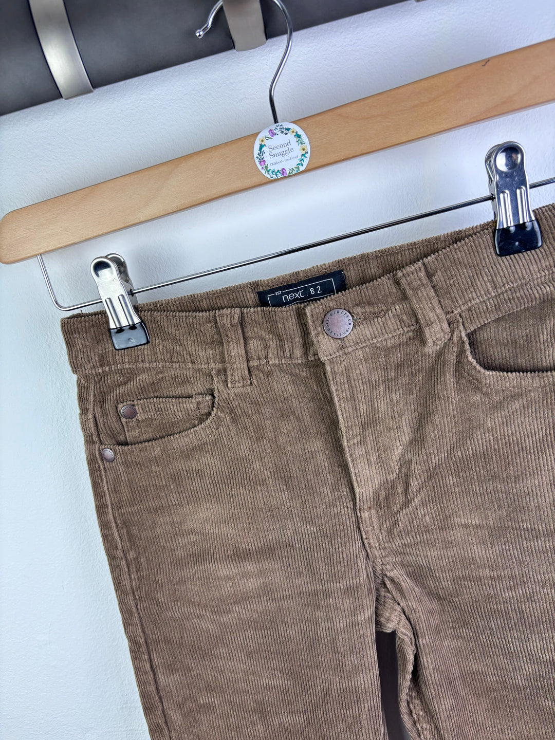 Next Brown Cord Trousers 6 Years-Trousers-Second Snuggle Preloved