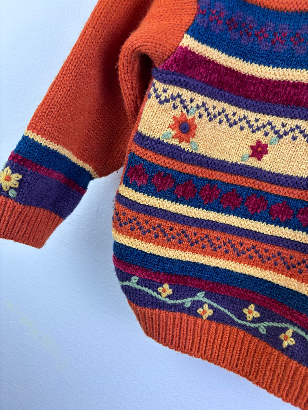 Debenhams Multicolour Stripe Knit Jumper 12-18 Months-Jumpers-Second Snuggle Preloved