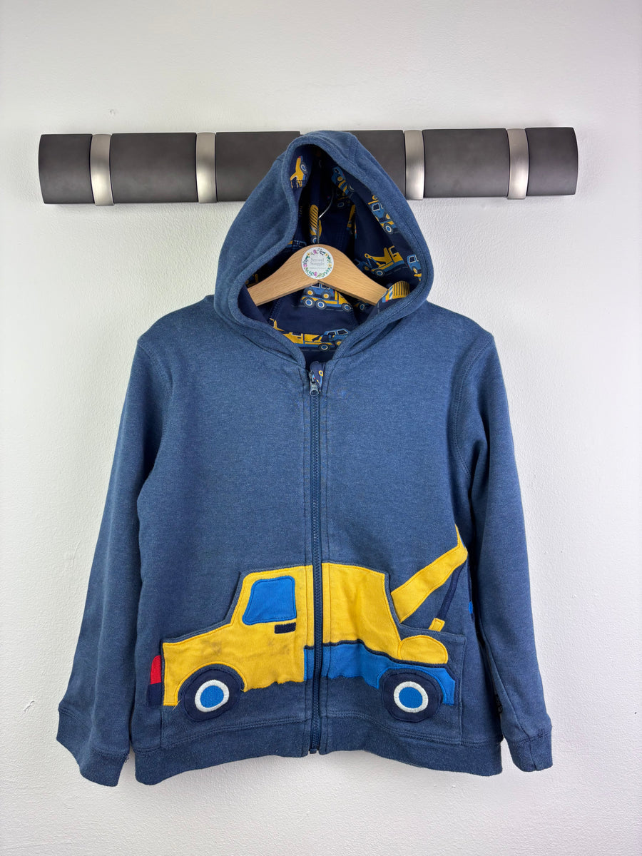 JoJo Maman Bébé Reversible Zip Hoodie 4–5 Years-Hoodies-Second Snuggle Preloved