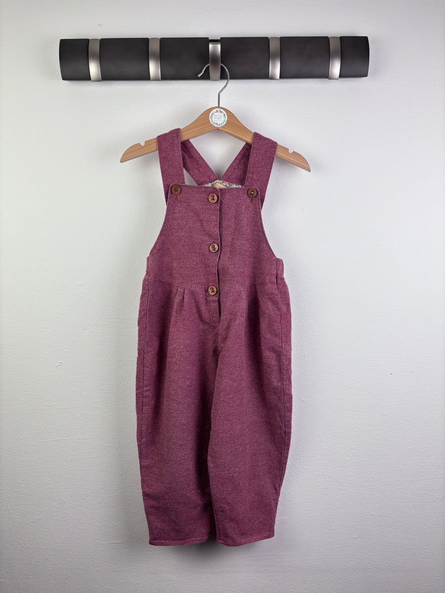 What Mother Made Dungarees 1–2 Years-Dungarees-Second Snuggle Preloved
