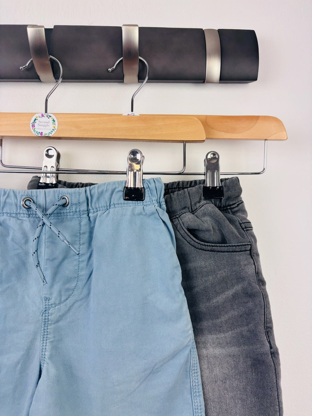Next Blue and Grey Shorts Bundle 6 Years-Shorts-Second Snuggle Preloved