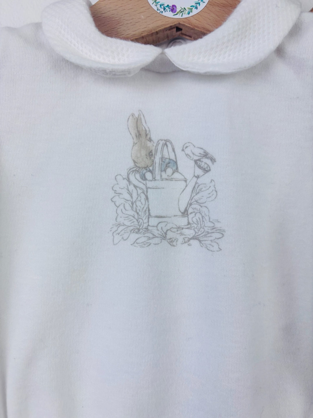 Mothercare Peter Rabbit Sleepsuit and Bodysuit Tiny Baby-Sleepsuits-Second Snuggle Preloved