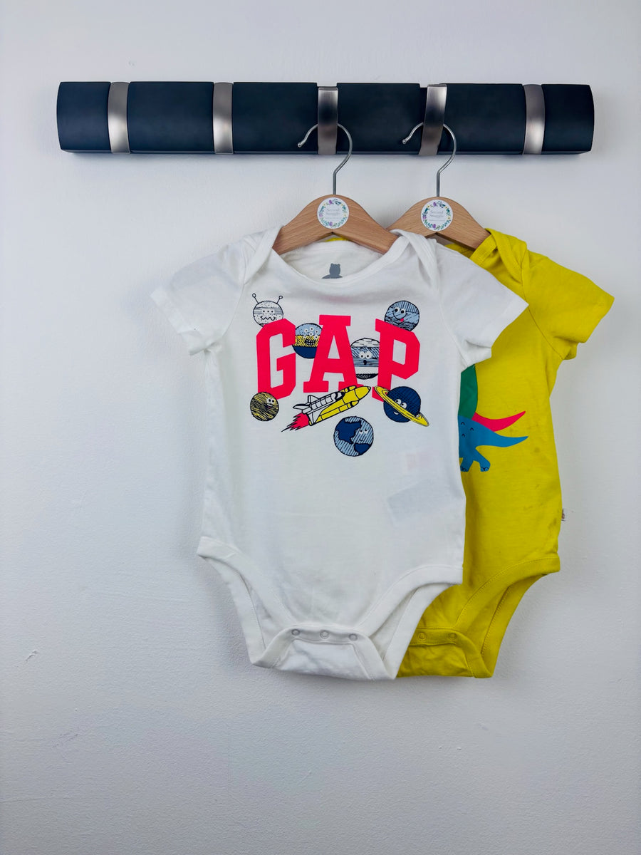 Gap Baby Bodysuit Vest Bundle 6-12 Months-Vests-Second Snuggle Preloved