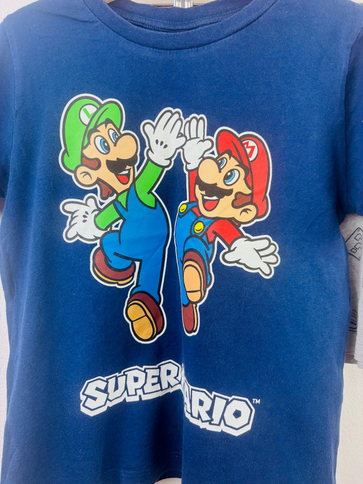 Vanilla Blue Super Mario Pyjama Set 5-6 Years