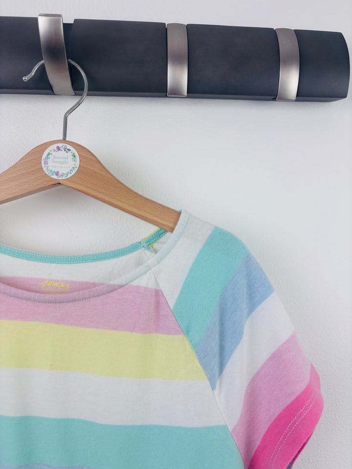 Joules Pastel Stripe Pocket Dress 11 Years