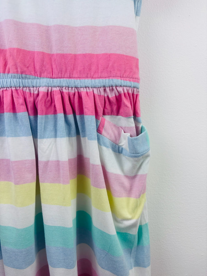Joules Pastel Stripe Pocket Dress 11 Years