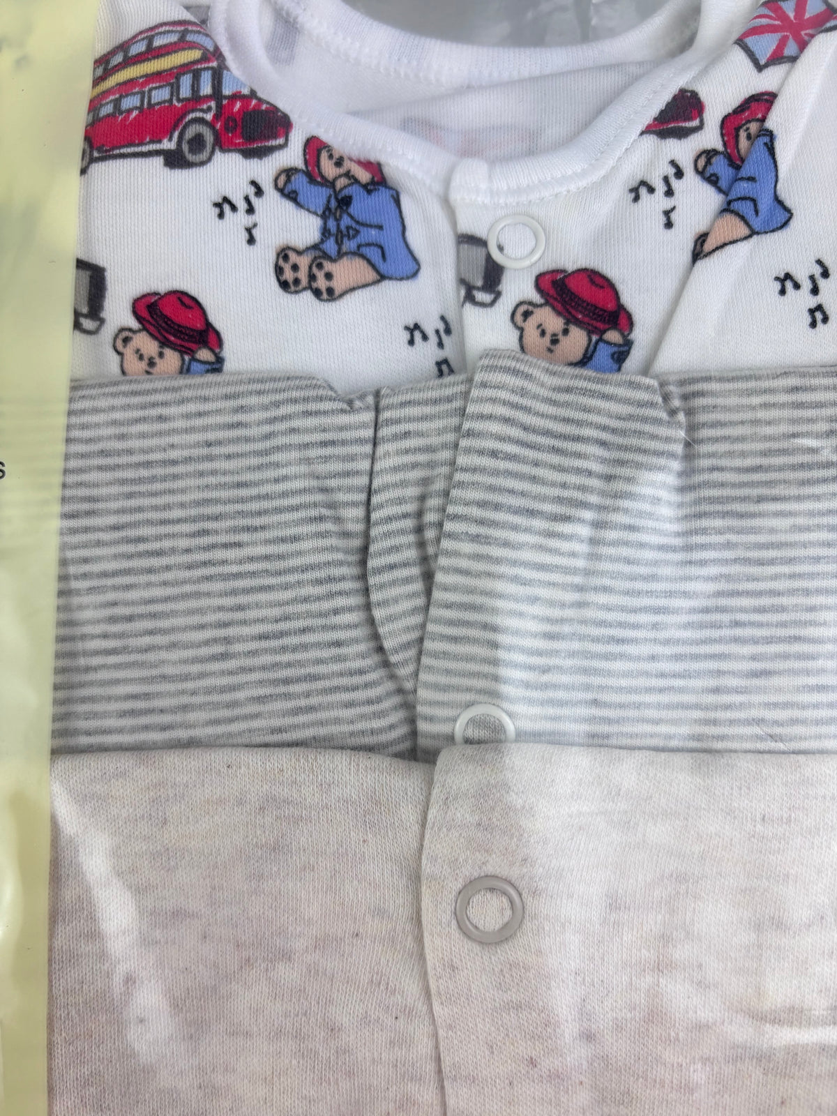 Ex High Street Mixed Brand Sleepsuit Bundle 3 Pack 3–6 Months-Sleepsuits-Second Snuggle Preloved