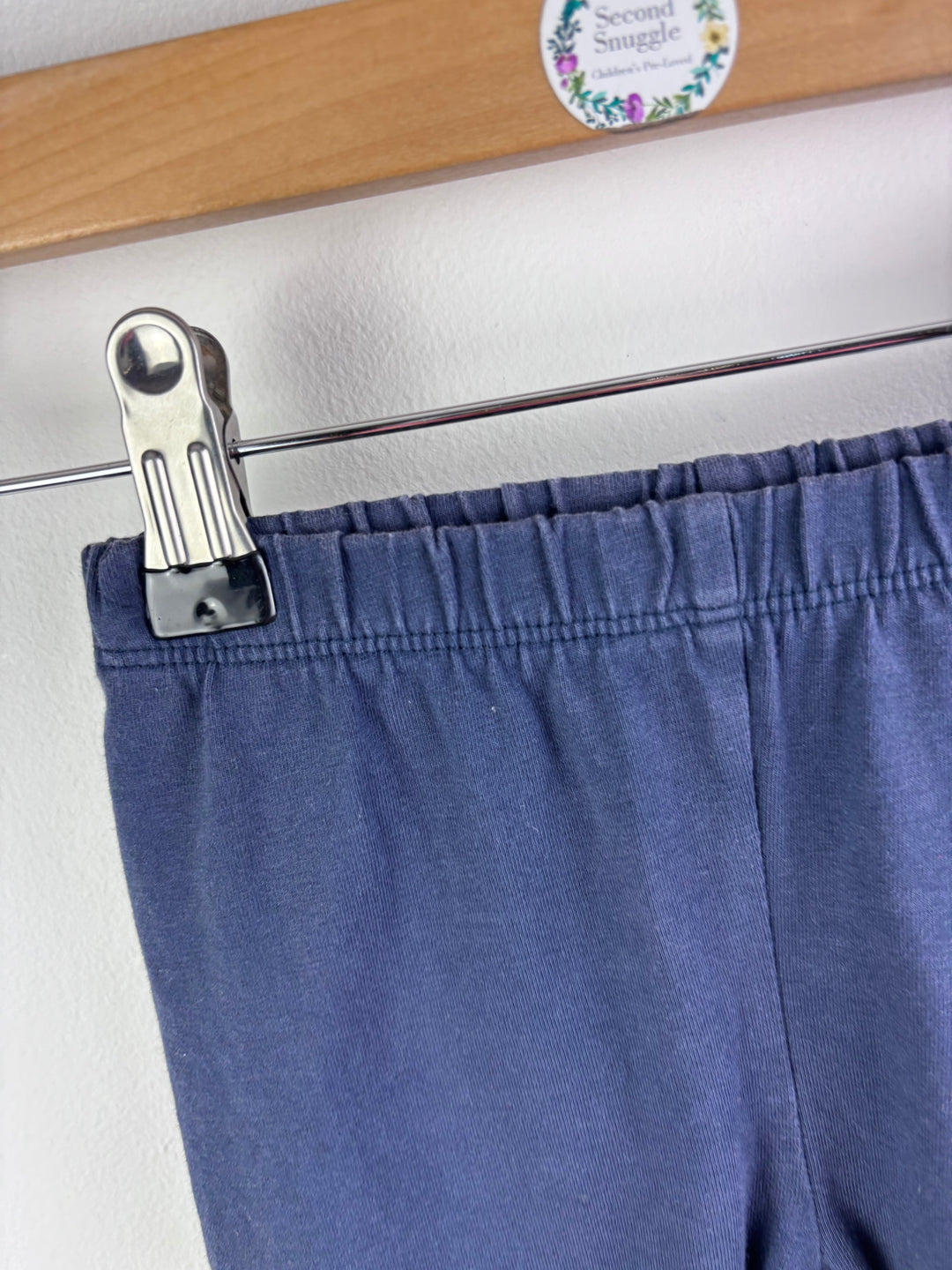 Frugi Navy Leggings 2–3 Years-Leggings-Second Snuggle Preloved