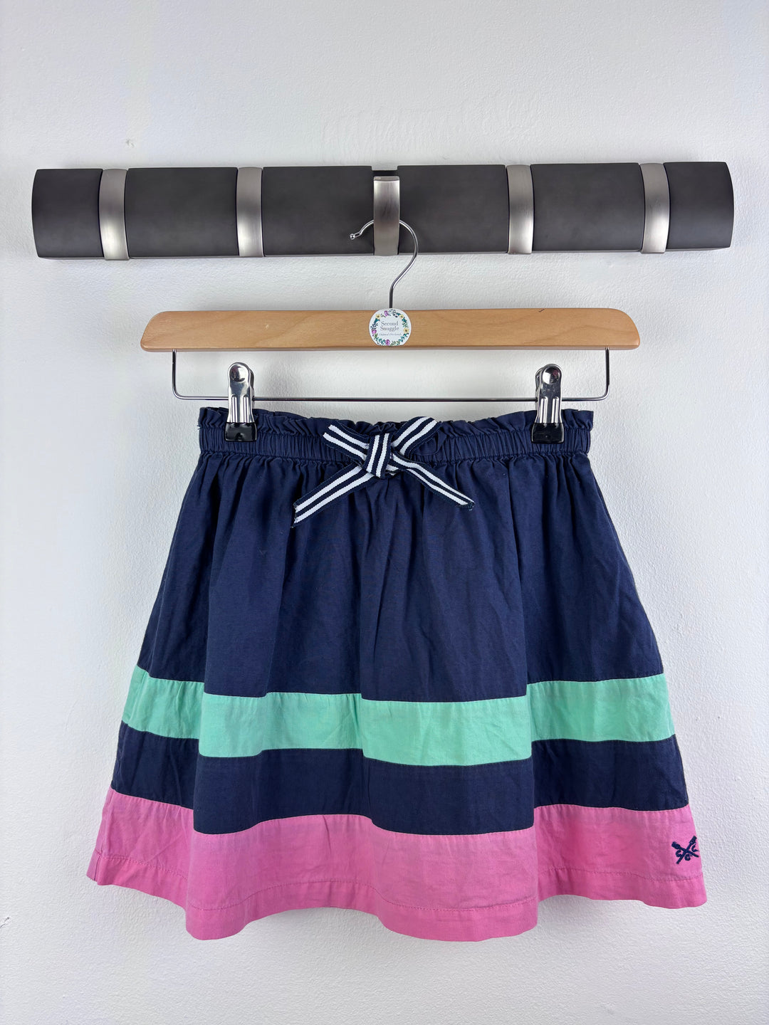 Crew Kids Colour Block Skirt 7–8 Years-Skirts-Second Snuggle Preloved