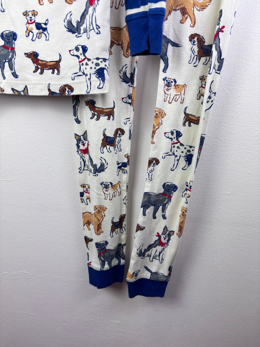 Hatley Dog Print Pyjama Set 10 Years-Night Wear-Second Snuggle Preloved