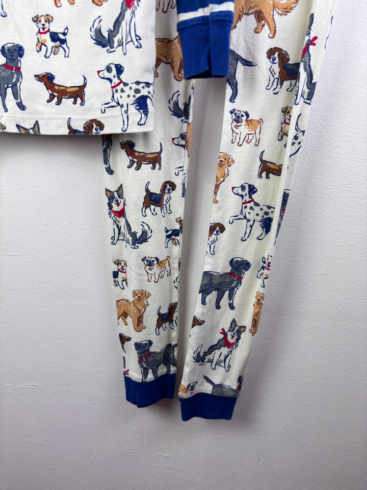 Hatley Dog Print Pyjama Set 10 Years-Night Wear-Second Snuggle Preloved