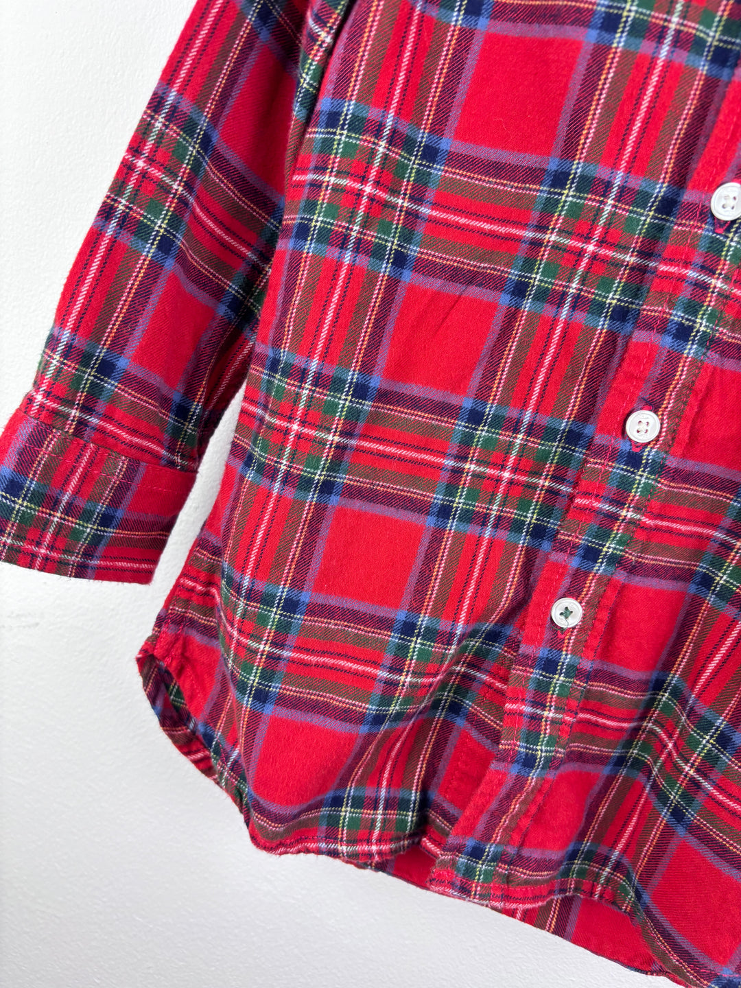 Mini Boden Red Check Shirt 4–5 Years-Shirts-Second Snuggle Preloved