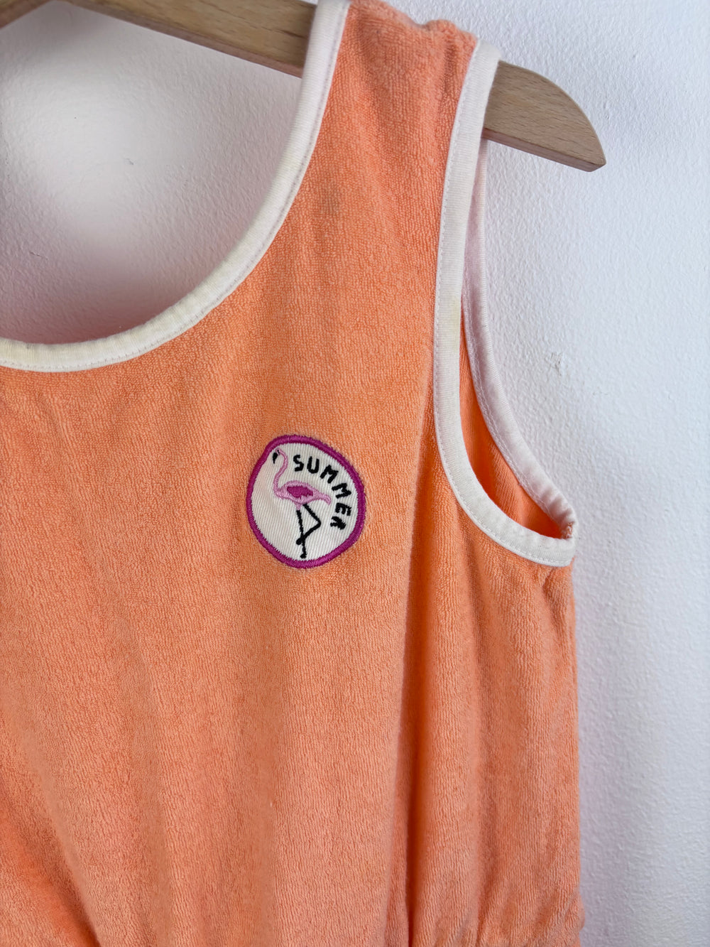 John Lewis Towelling Playsuit 8 Years-Play Suits-Second Snuggle Preloved