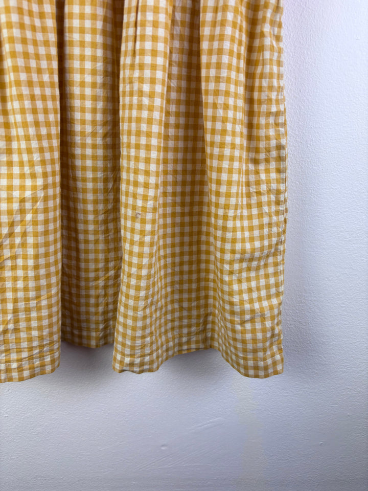Next Gingham Embroidered Dress 4–5 Years-Dresses-Second Snuggle Preloved