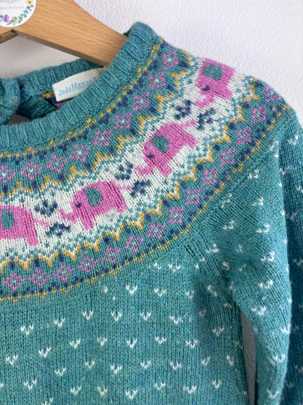 JoJo Maman Bebe Knitted Dress 3–4 Years-Dresses-Second Snuggle Preloved