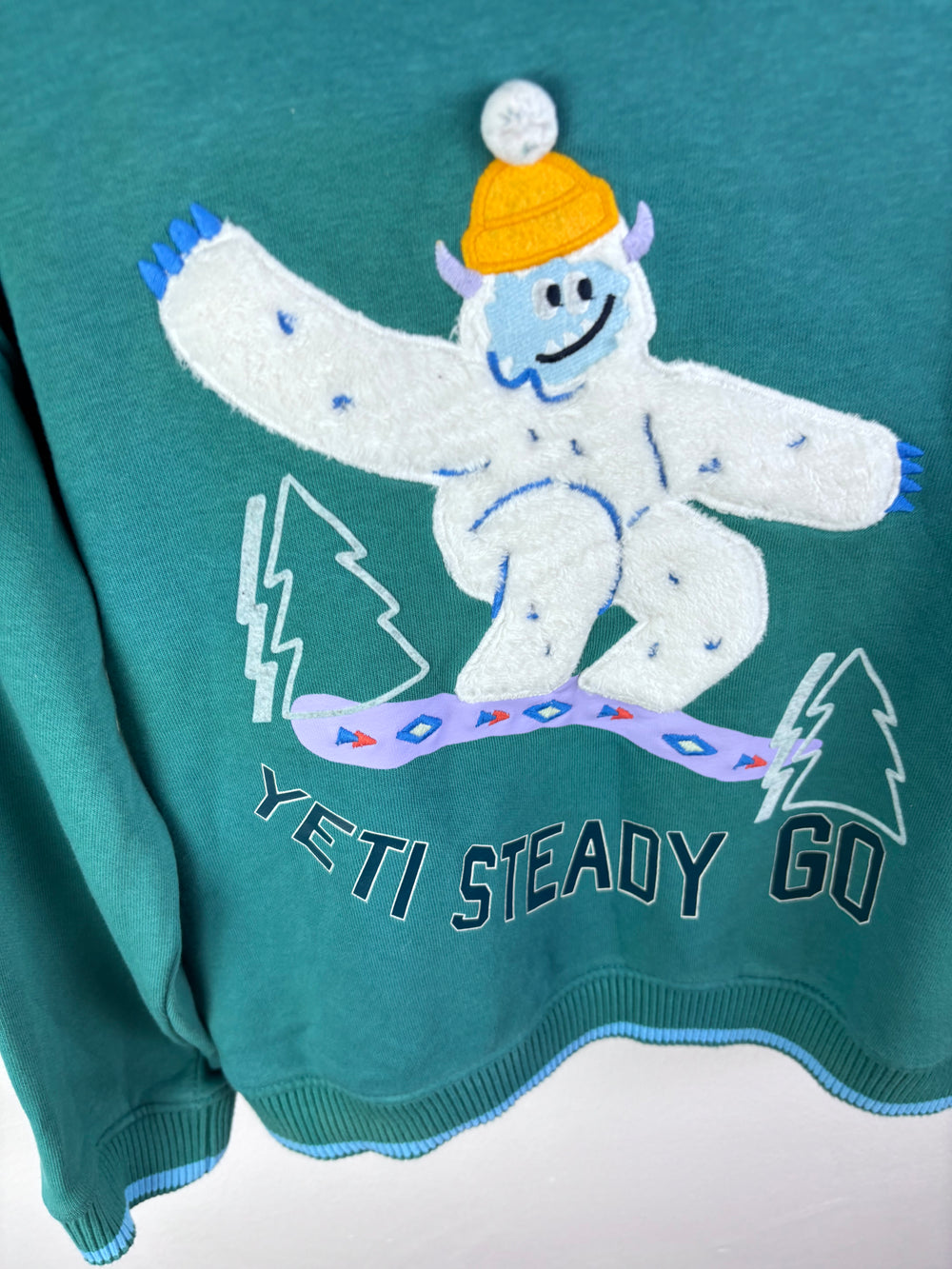 M&S Yeti Sweatshirt 6–7 Years-Jumpers-Second Snuggle Preloved