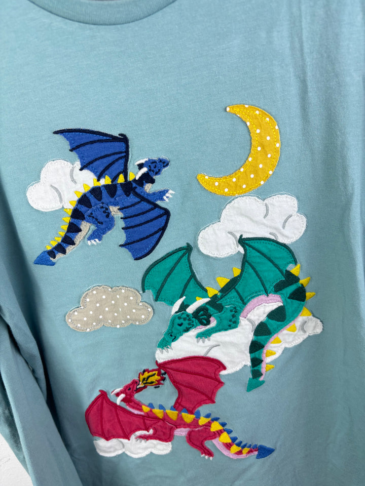 Mini Boden Dragon Top 11–12 Years-Tops-Second Snuggle Preloved