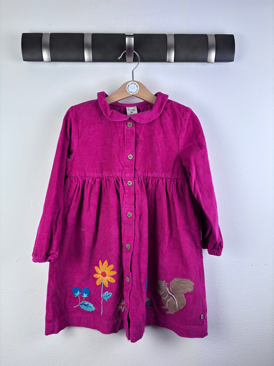 Frugi Corduroy Dress 4–5 Years-Dresses-Second Snuggle Preloved
