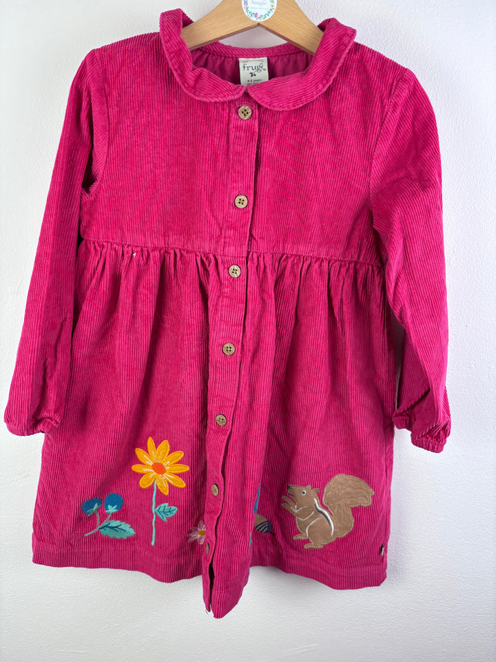 Frugi Corduroy Dress 4–5 Years-Dresses-Second Snuggle Preloved