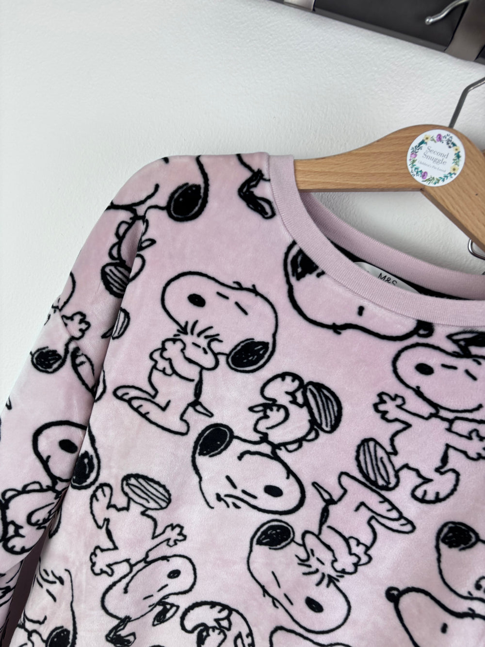 M&S Snoopy Pyjama Set 8–9 Years-Night Wear-Second Snuggle Preloved