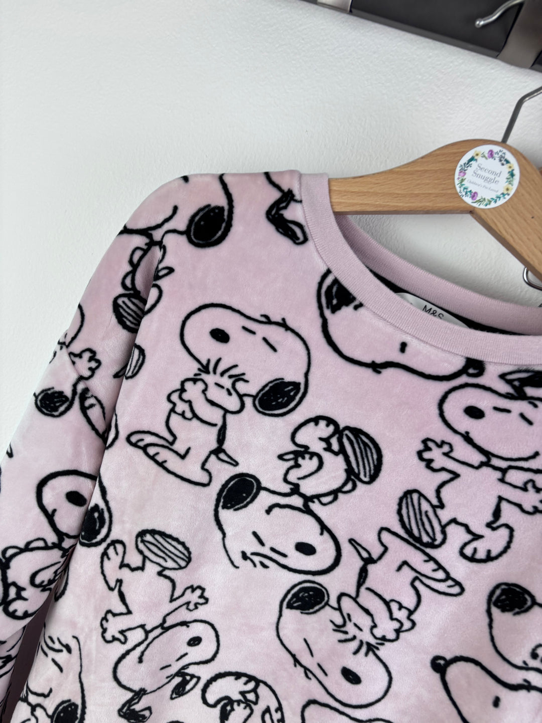 M&S Snoopy Pyjama Set 8–9 Years-Night Wear-Second Snuggle Preloved