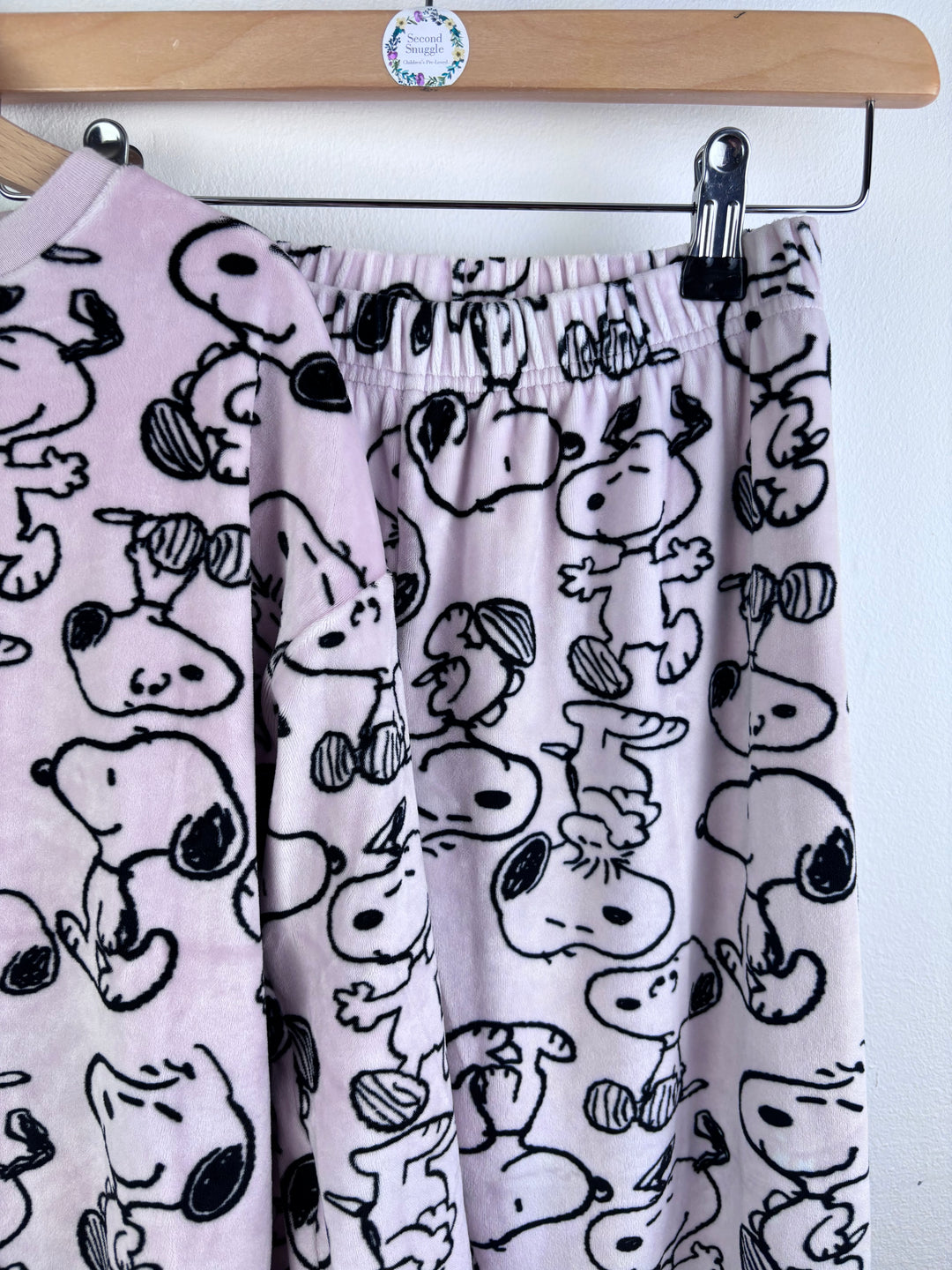 M&S Snoopy Pyjama Set 8–9 Years-Night Wear-Second Snuggle Preloved