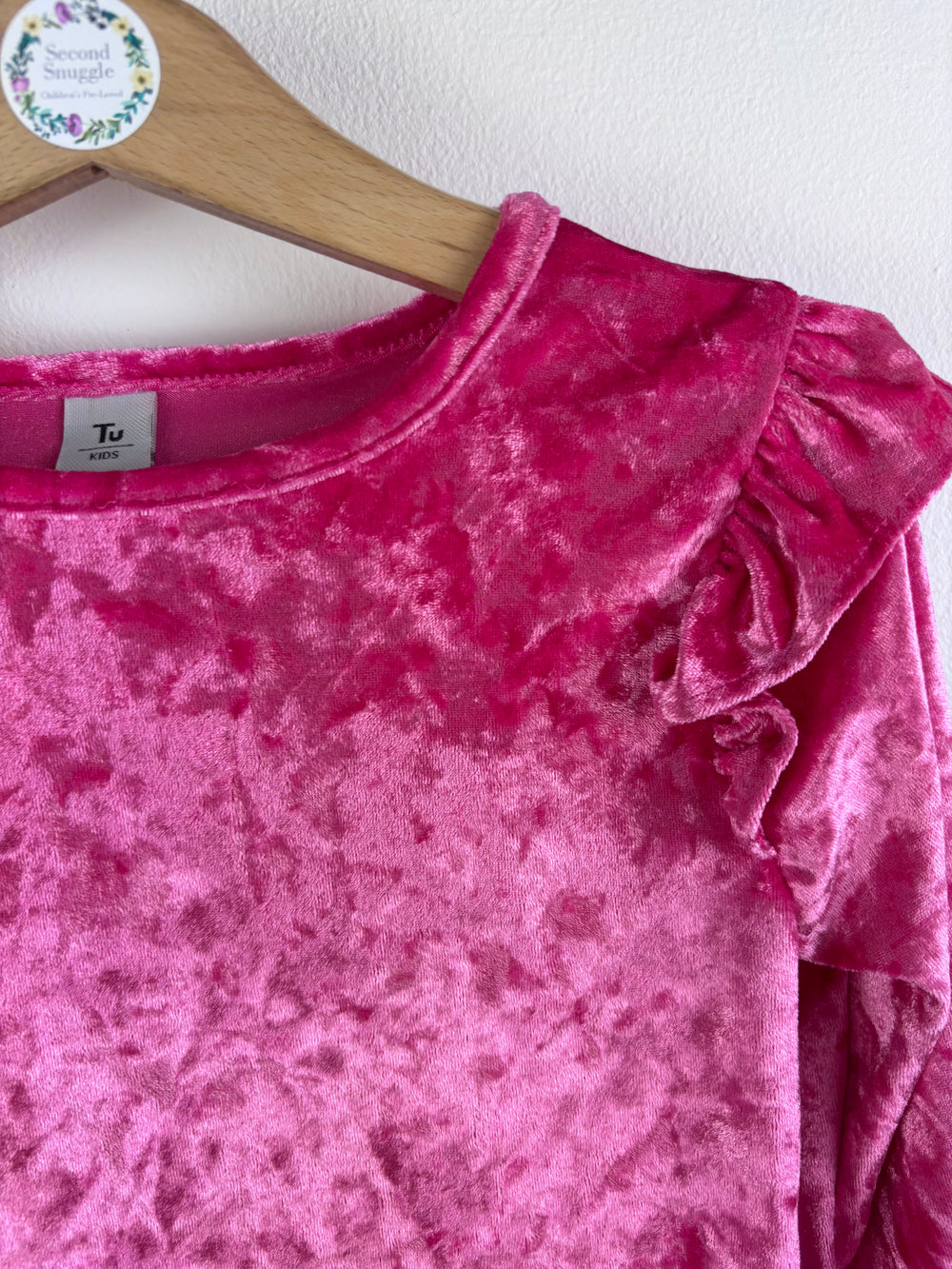 Tu Velvet Long Sleeve Bodysuit 8 Years-Tops-Second Snuggle Preloved