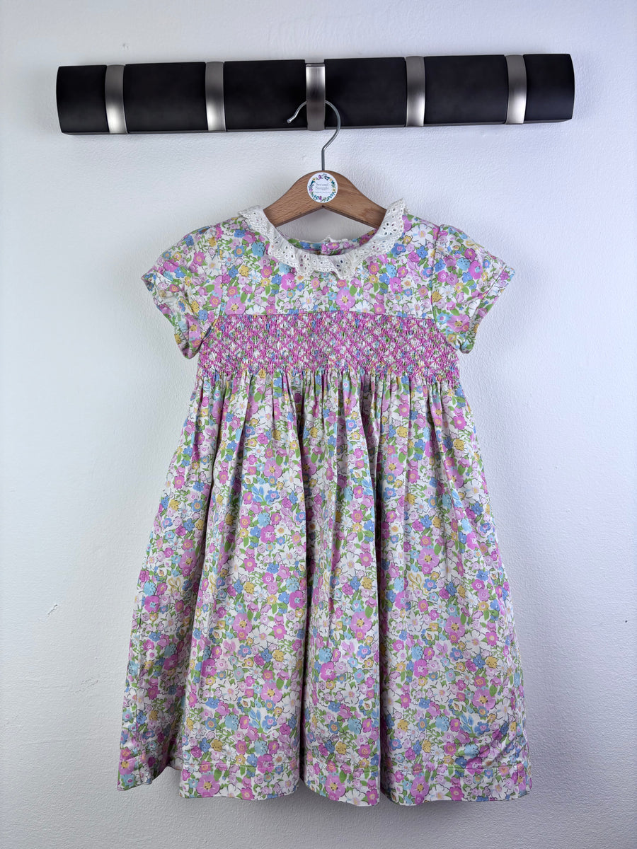 JoJo Maman Bebe Floral Dress 2–3 Years-Dresses-Second Snuggle Preloved
