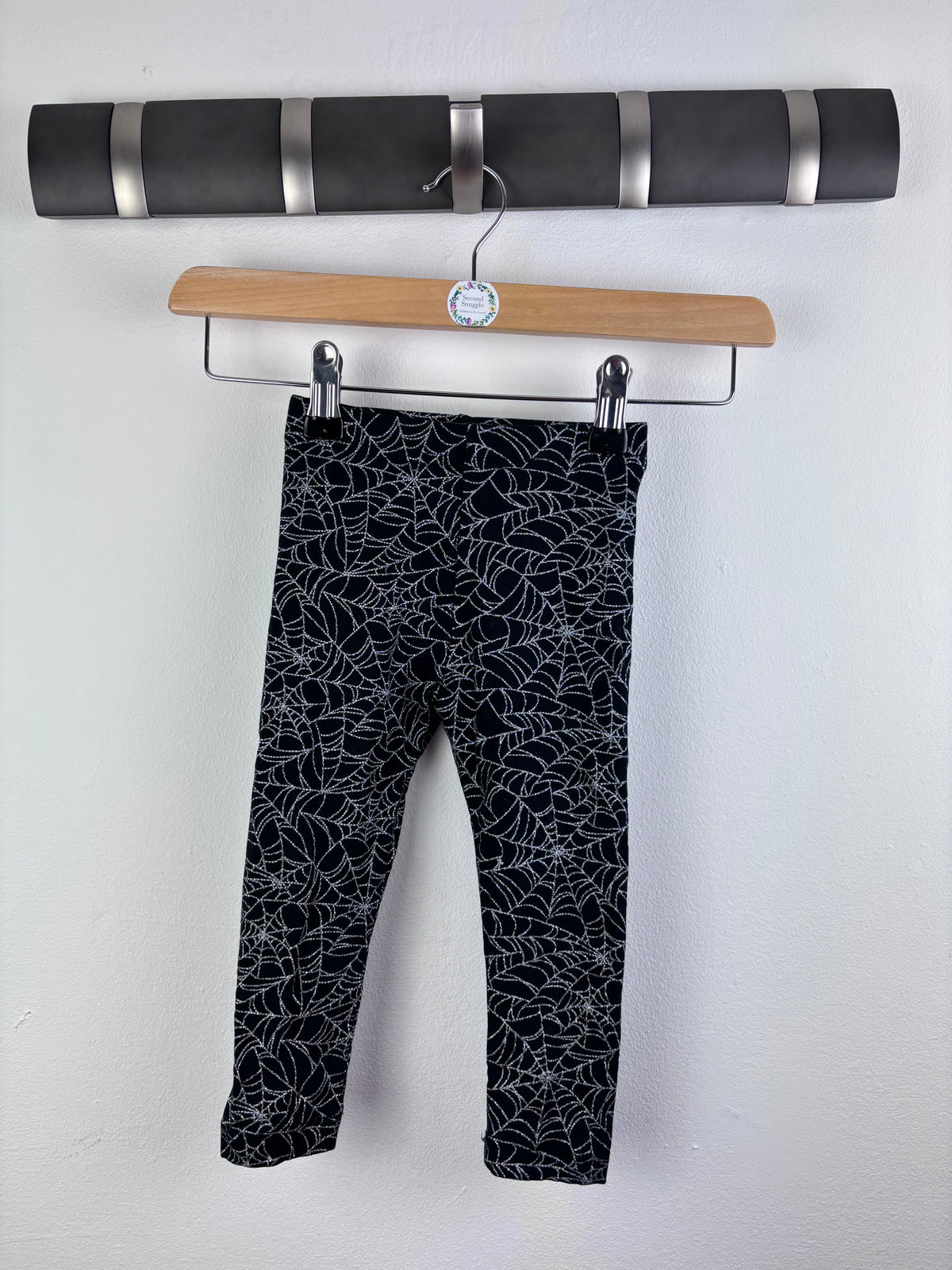 George Spider Web Leggings 12–18 Months-Leggings-Second Snuggle Preloved