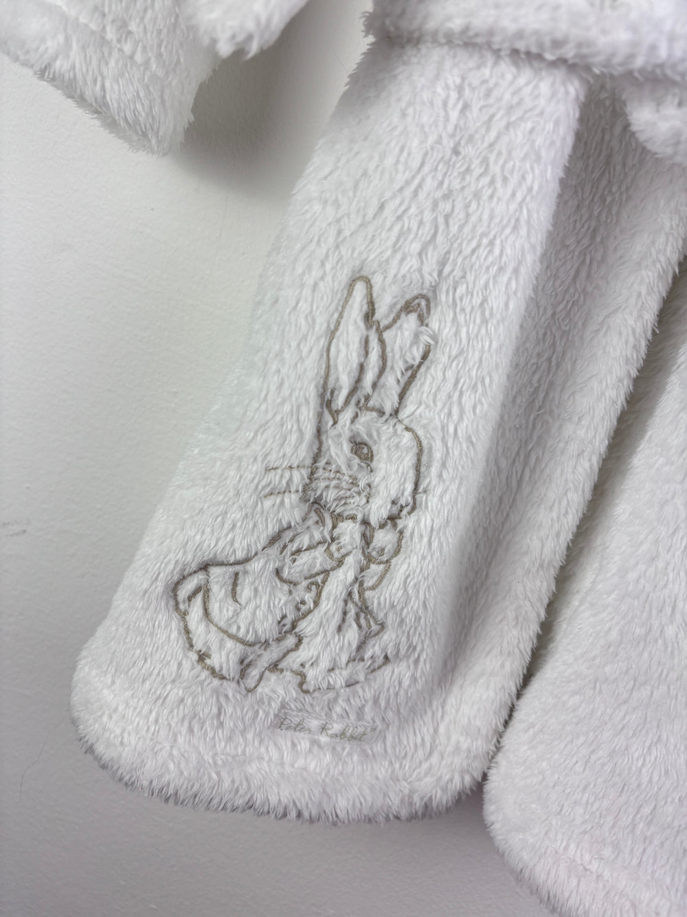 Tu White Hooded Dressing Gown 12–18 Months-Dressing Gown-Second Snuggle Preloved