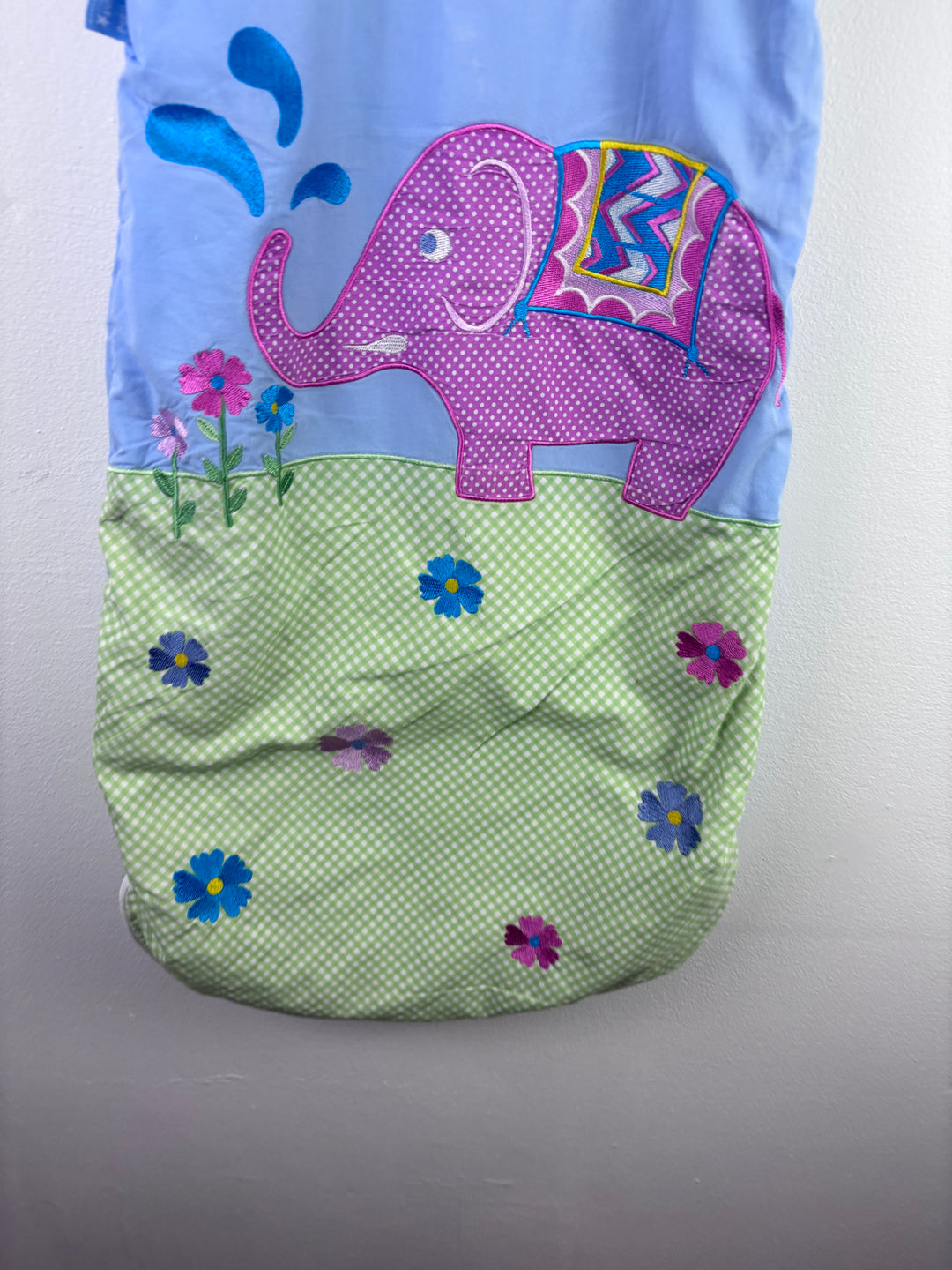 JoJo Maman Bébé Elephant Sleep Bag 6–18 Months-Sleeping Bags-Second Snuggle Preloved