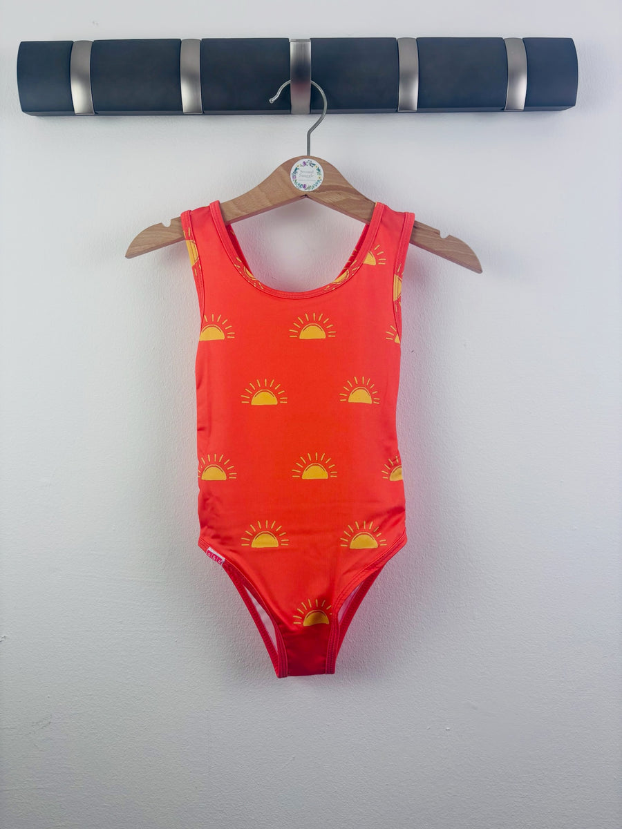 Grass & Air Coral Sleeveless Swimsuit UPF 50+ 18-24 Months-Swimming-Second Snuggle Preloved