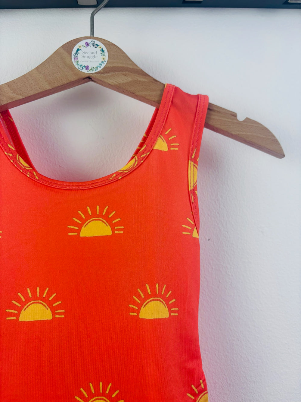 Grass & Air Coral Sleeveless Swimsuit UPF 50+ 18-24 Months-Swimming-Second Snuggle Preloved
