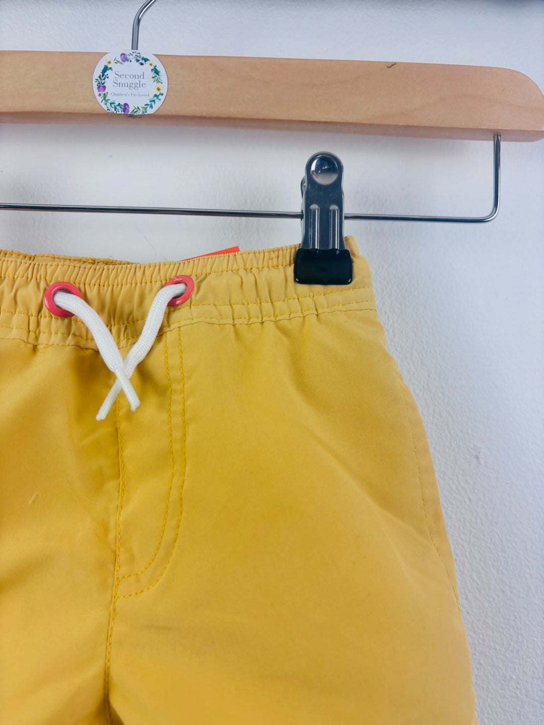 Grass & Air Mustard Swim Shorts UPF 50+ 1-2 Years