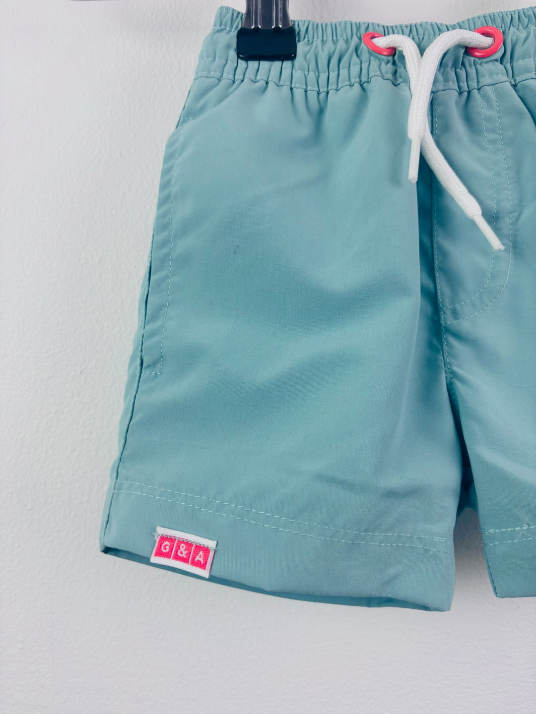 Grass & Air Blue Swim Shorts UPF 50+ 1-2 Years