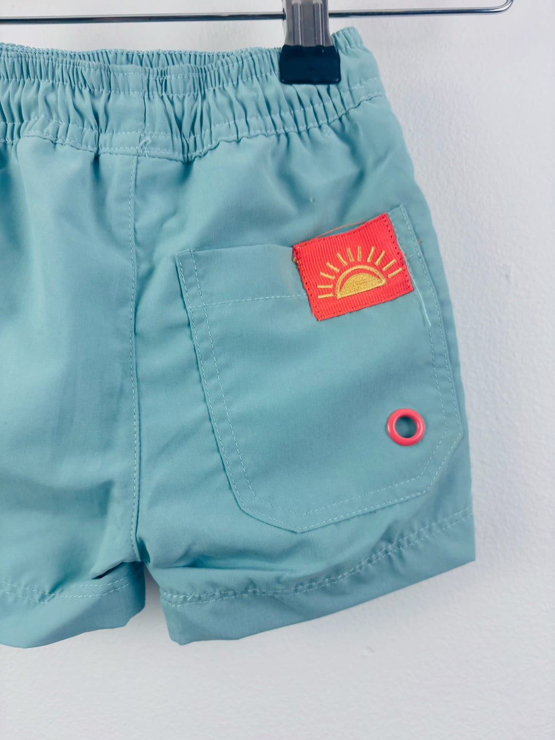 Grass & Air Blue Swim Shorts UPF 50+ 1-2 Years