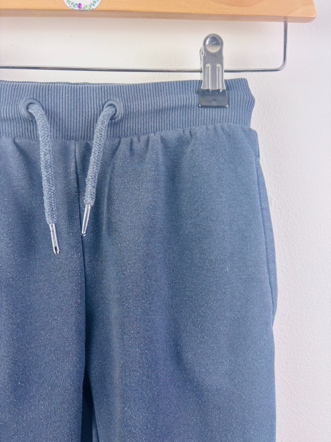 Next Navy Joggers Drawstring Waist 4-5 Years-Trousers-Second Snuggle Preloved