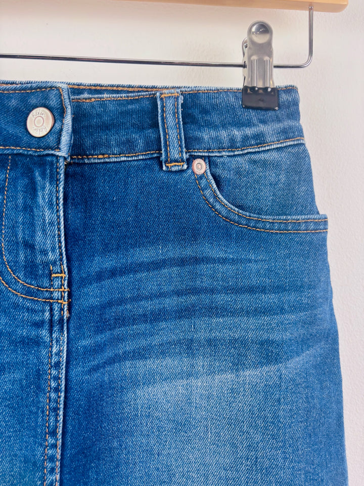 Boden Blue Denim Skirt Adjustable Waist 6-7 Years