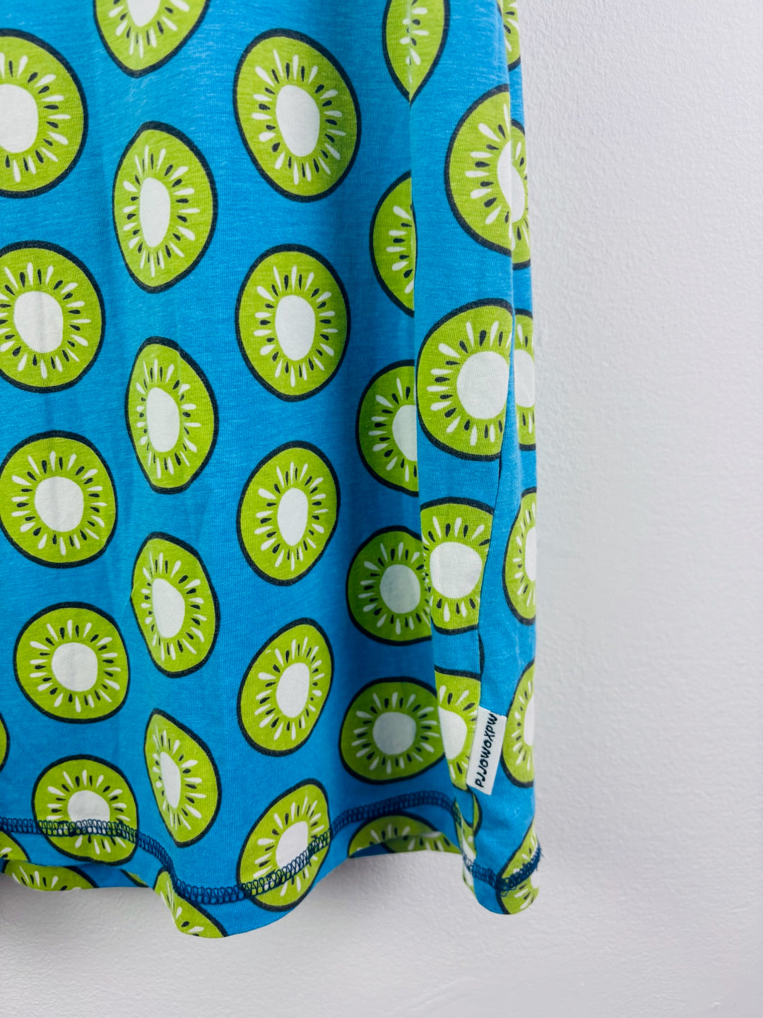 Maxomorra Blue Kiwi Print Sleeveless Top 11-12 Years