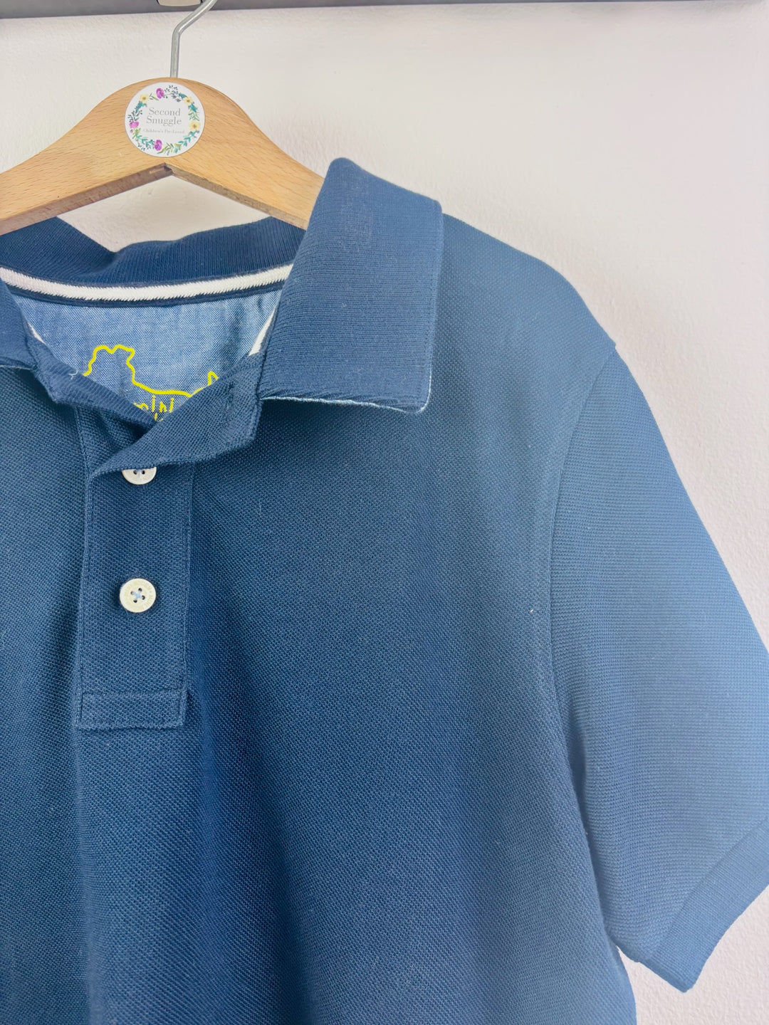 Boden Navy Blue Polo Shirt Classic Style 11-12 Years