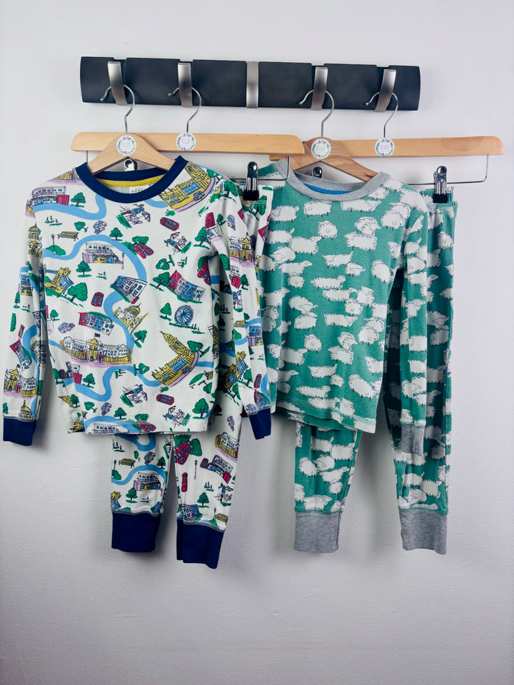 Boden Multicolour 2 Pack Printed Pyjama Sets 5 Years