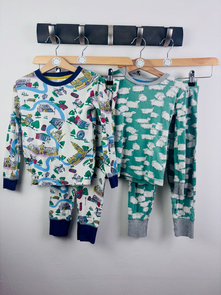 Boden Multicolour 2 Pack Printed Pyjama Sets 5 Years