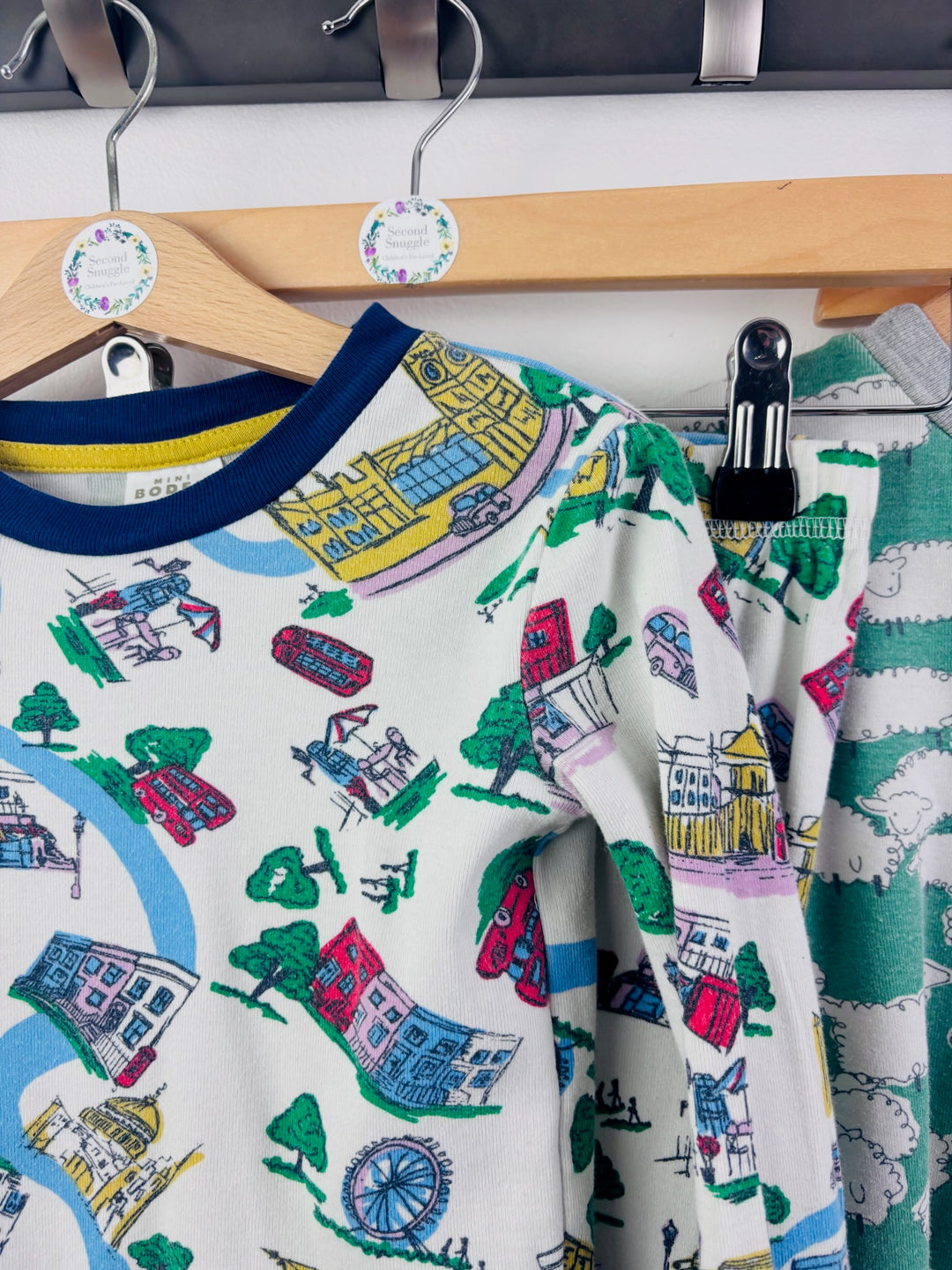 Boden Multicolour 2 Pack Printed Pyjama Sets 5 Years