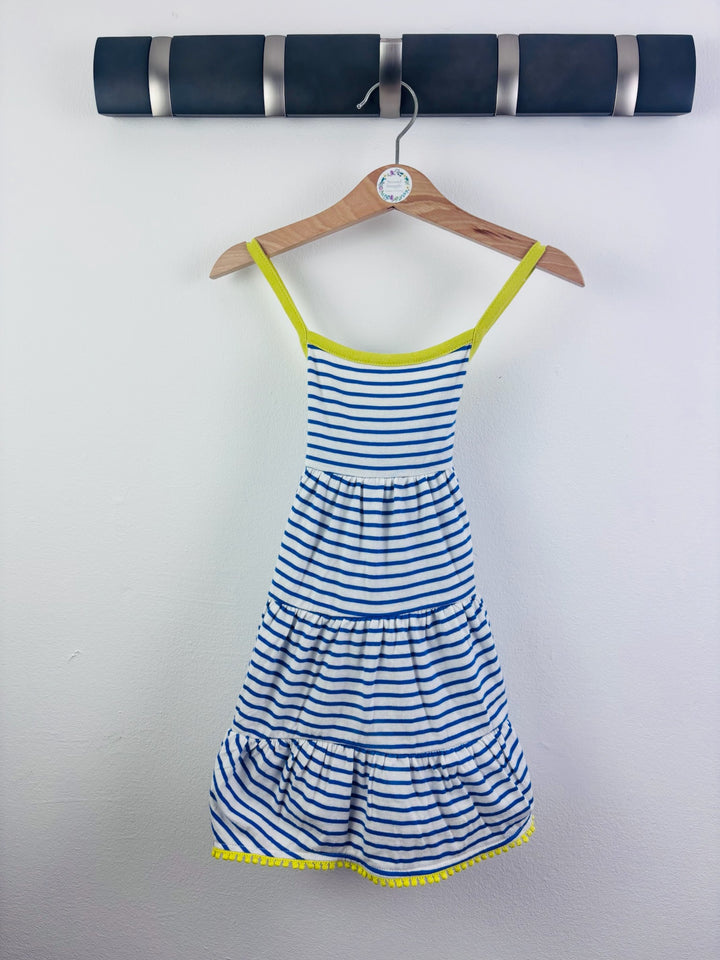 Boden Blue Striped Tiered Summer Dress 18-24 Months