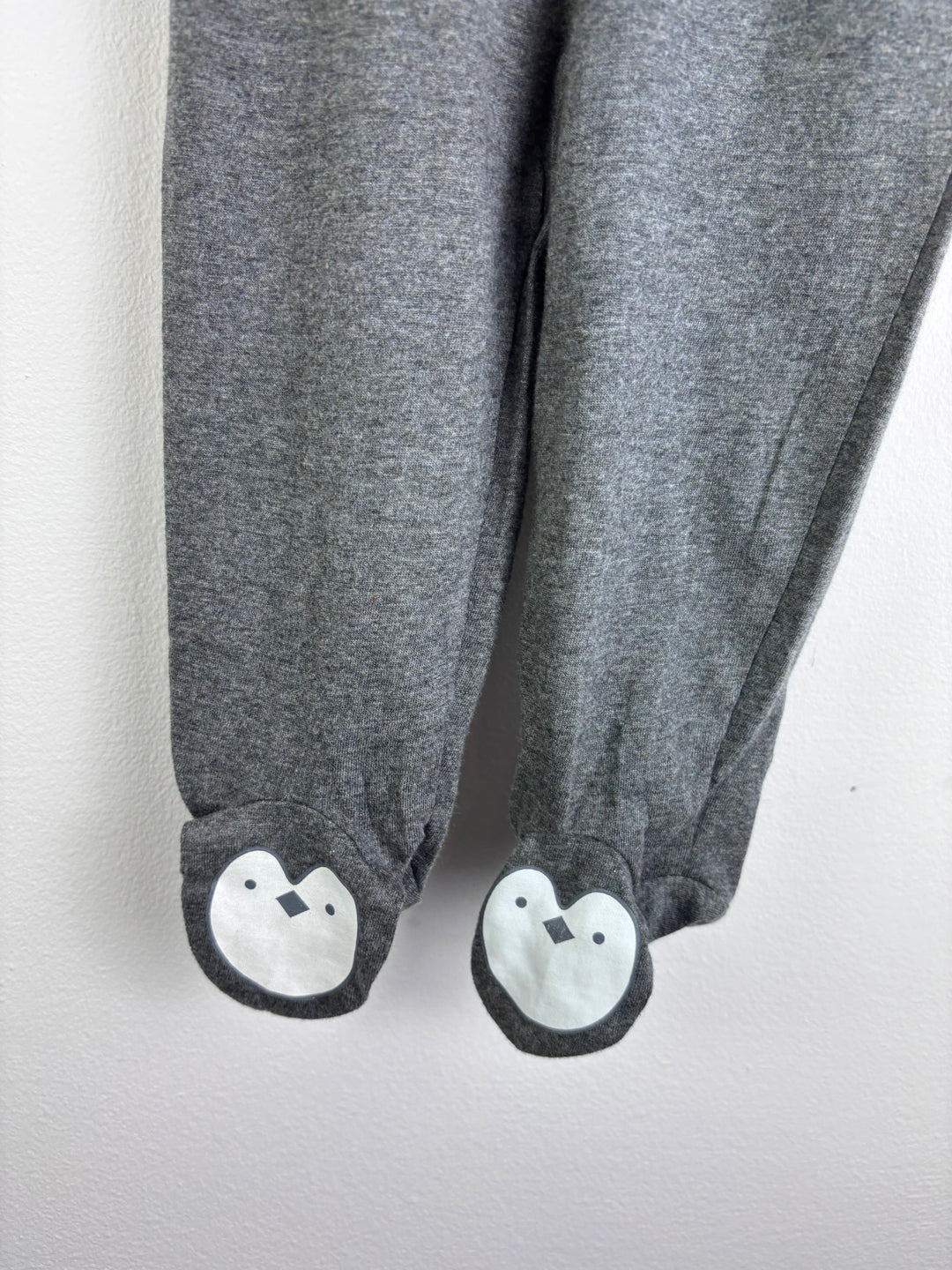 Lucy & Sam Penguin Print 4 Piece Outfit Set 6-9 Months-Sets-Second Snuggle Preloved