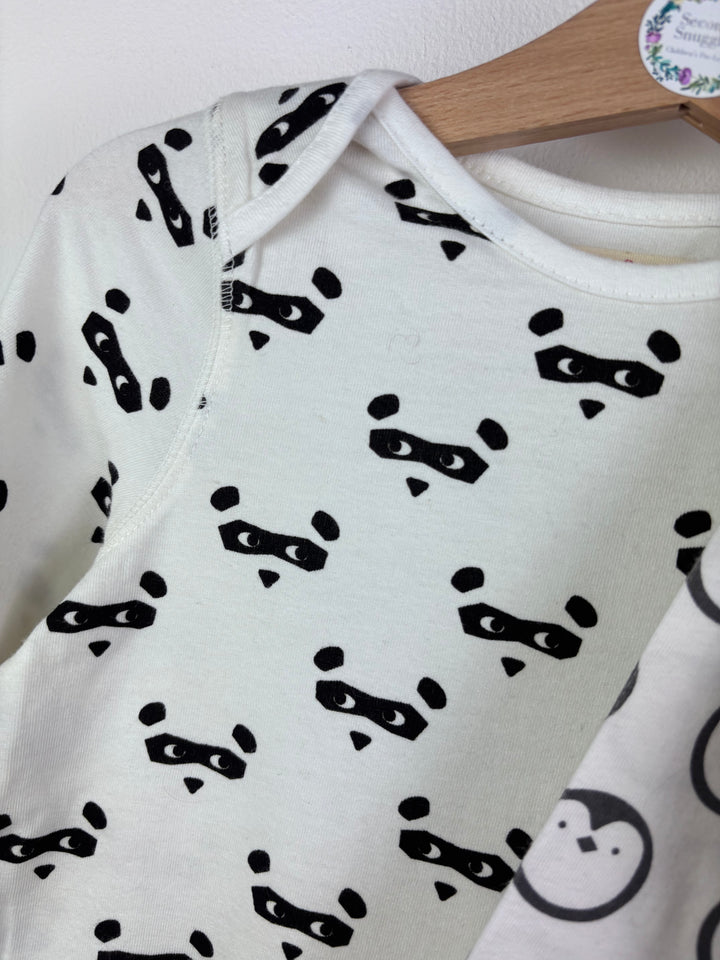Lucy & Sam Penguin Print Sleeping Bag Style Set 6-9 Months-Sleeping Bags-Second Snuggle Preloved